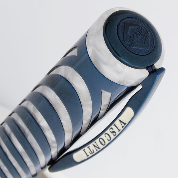 Visconti Ripple LE Fountain Pen (189/999) - Blue and White, 18k
